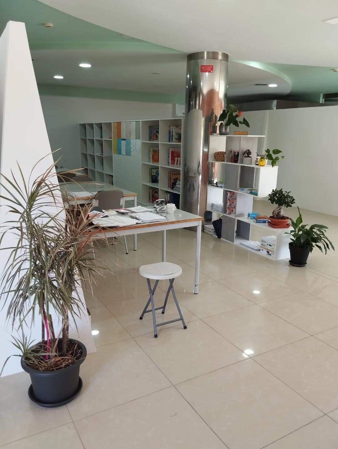 Sala de estudo acompanhado